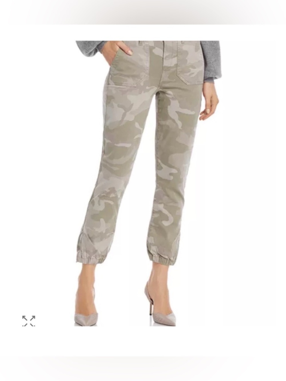 PAIGE Mayslie Jogger Beige Camo